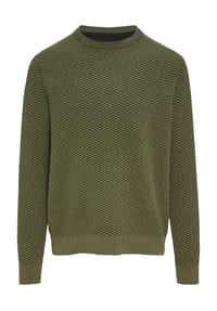 QS - Strickpullover, Baumwolle, für Herren - 79W0 GREEN