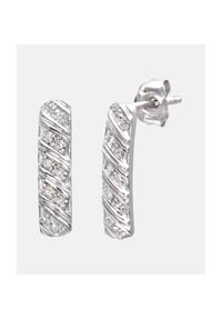 Diamant L'eternel - Ohrringe, mit 0.05 ct Diamant, 375 Weißgold - white gold