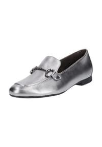 paul green - Leder Slipper - Metallic Silver