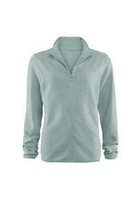 STOOKER® - JANE MIT STEHKRAGEN Damen Sweatjacke - blue surf