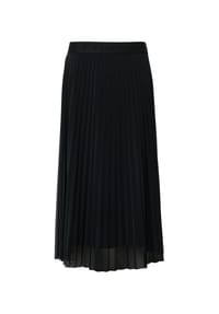 comma, - Plisseerock, Gummibund, für Damen - 9999 GREY/BLACK