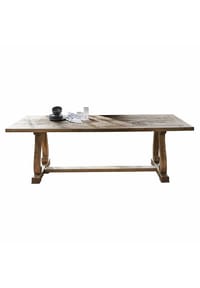 LOBERON - Tisch Campbelltown braun - braun