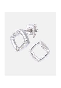 Diamant L'eternel - Ohrringe, mit 0.02 ct Diamant, 375 Weißgold - white gold