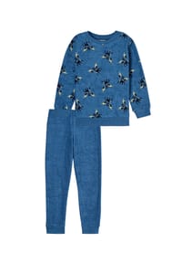 SCHIESSER - Schlafanzug Boys World 2 - Blau