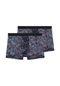 HOM - Retro Short / Pant 2er Pack Biscayne - Blue print
