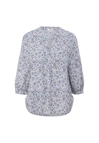 s.Oliver - Shirtbluse, Split-Neck, für Damen - 02B6  WHITE