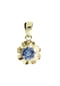 OSTSEE-SCHMUCK® Anhänger , Pia 6 mm , Gold 333/000 Bild 1