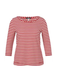 frapp - T-Shirt in Große Größen - black / offwhite