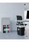 VCM. Büroschrank | Aktenschrank mit Rollladen| Maße ca. H. 93 x B. 50 x T. 40 cm – Aktos L Bild 9