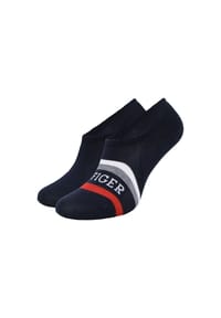 TOMMY HILFIGER - Füßlinge, 2er-Pack, für Herren - 001  WHITE