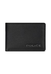 POLICE - Geldbörse RFID Schutz Leder 10.5 cm - black