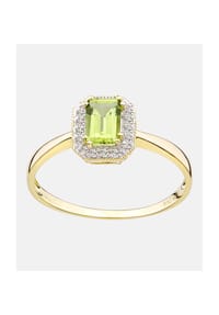 Diamant L'eternel - Cluster Ring, mit Diamant, 375 Gelbgold - gold