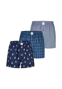 MG1 - Retro Boxer Christmas - Christmas Socks + 2194 fil a fil + solid navy