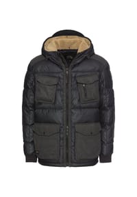 camel active - Field Jacket mit herausnehmbarem Teddyfutter - Navyblau