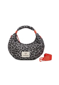 LES VISIONNAIRES Unio Kitzbuehel S - Unio Kitzbuehel S Schultertasche S 34 cm - leo grey