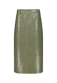 CARTOON - A-Linien-Rock mit Taschen - Pale Khaki