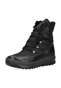 iMAC® - Leder Stiefelette - Schwarz