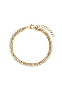 NOELANI - Damen Armband, Edelstahl - GELBGOLD