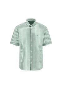 FYNCH-HATTON® - Freizeithemd, Body, Kurzarm, Button-Down-Kragen, für Herren - 343 TOMATO