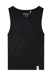 MANGUUN - Tanktop, Rippstruktur, für Kinder - 1 ANTIQUE WHITE