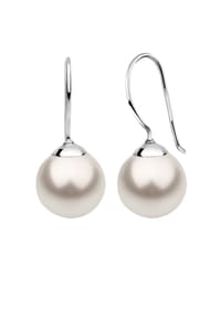 Nenalina - Ohrringe Ohrhänger Synthetische Perle 925 Silber - Rosa
