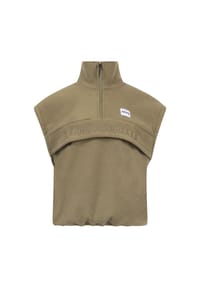 eivy - Fleeceweste Im coolen Pastell-Look - Olive