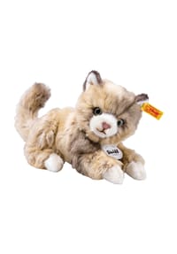 Steiff - Kuscheltier "Lucy Katze", 18 cm - BRAUN GEFLECKT