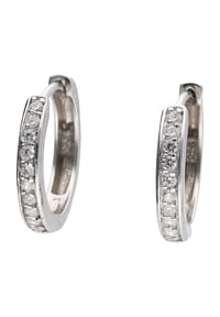 MANGUUN - Damen Creolen, 925er-Silber - silber