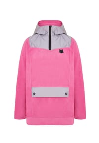 CAT by manii'ta lacitta - Rosa Fleece-Kapuzenpullover - pink