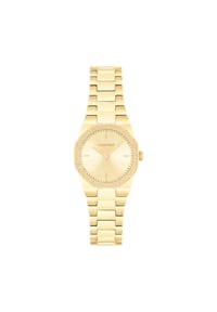 Calvin Klein GEOMETRIC ELEGANCE - Damen Armbanduhr "25100142" - GOLD