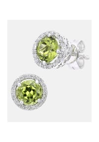 Diamant L'eternel - Ohrstecker, mit Diamant, 375 Weißgold - white gold
