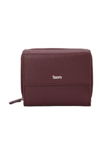 GALERIA HUDSON - Brieftasche, Leder, für Damen - 03 BEERE