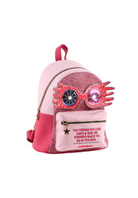 COFI - Harry Potter Luna Lovegood Backpack PU Material Alltag Schule - Rosa 22.0 X 30.0 X 13.0 CM