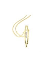Orolino - Halskette 585/- Gold 3 Brillant 0,10ct. - gelb