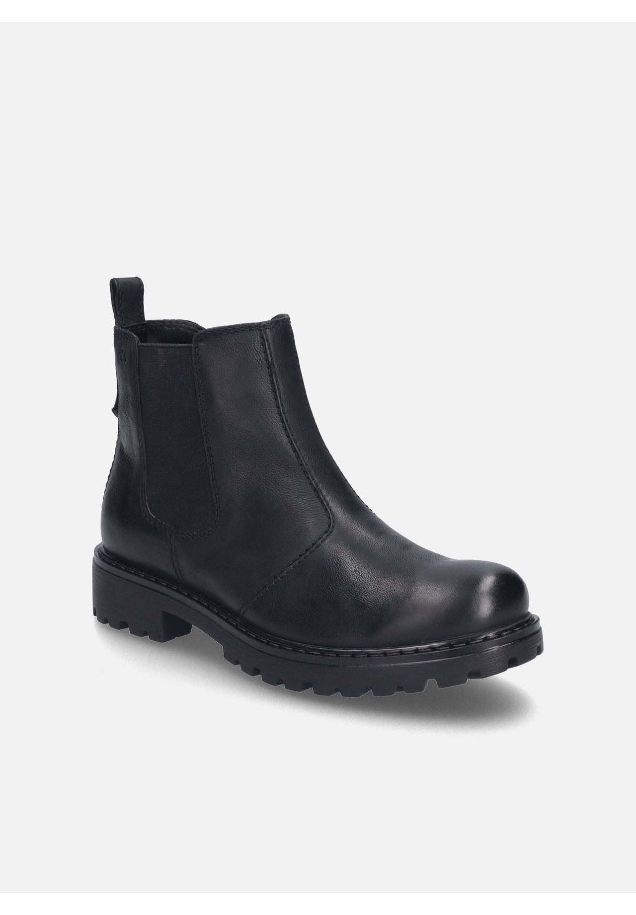 Seibel Chelsea Boots, Blockabsatz, Zuglasche, FüR Damen, Schwarz, 38