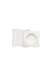 Villeroy & Boch Dinner Set NewWave 8er Set weiß - NEWWAVE - weiß