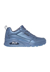 SKECHERS® - Uno Galactic Gal Sneaker, Metallic-Look, Logo-Details, für Damen  - BLAU