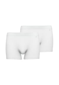 GÖTZBURG - Herren Boxershorts, 2er Pack - X-lastic, Unterwäsche, Unterhosen, Logo, einfarbig - Schwarz