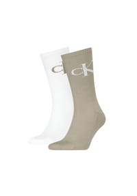 Calvin Klein - Socken, 2er-Pack, Rippbündchen, für Herren - 001 BLACK