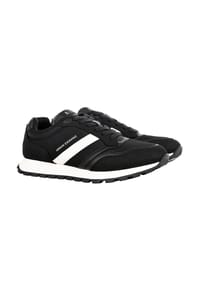 ARMANI EXCHANGE - Herren Sneaker - Drop Microsuede, Turnschuh, Mesh, Retro, Logo - Dunkelblau