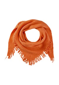 MANGUUN - Dreieckstuch, Fransen, für Damen - BEIGE
