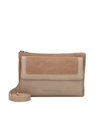 COWBOYSBAG Seventies Suede - Seventies Suede Umhängetasche Leder 21 cm - black