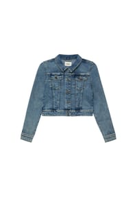 S.Oliver Red Label - Jeansjacke, Klappkragen, für Kinder - BLAU