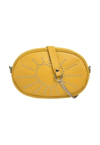 Cluty - Gürteltasche Echt Leder, Made In Italy - cognac