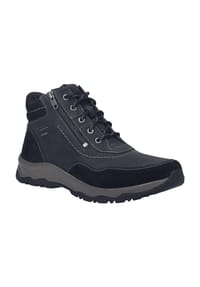 Seibel - Halbschuhe "Leroy 57", Nubukleder, Emblem, für Herren - 100 SCHWARZ