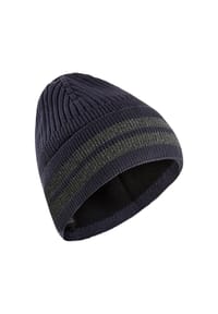 camel active - Beanie aus reiner Baumwolle - Navyblau