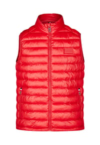 HECHTER PARIS - Weste mit sportiver Note - chili