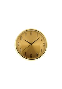 COFI - Moderne Wanduhr ø35 x 9 cm,- Quarzwerk, Analog in 12-Stunden-Anzeige - Anthrazit 35 x 9 cm