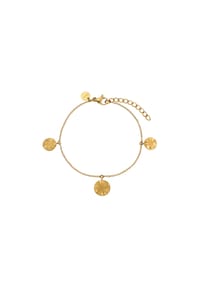 NOELANI - Damen Armband "Coin 2032737", Edelstahl - gold