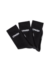 COPENHAGEN STUDIOS - Tennissocken, 3er-Pack - 904 3X BLACK